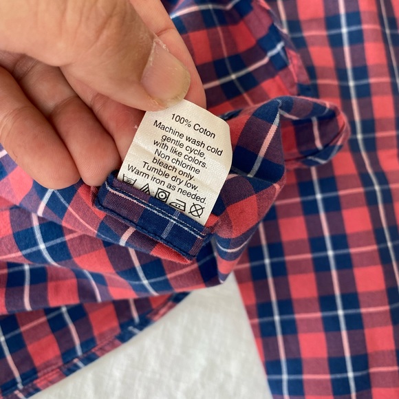 J Crew Plaid Button Down Front Long Sleeve Dress Shirt - Picture 11 of 13